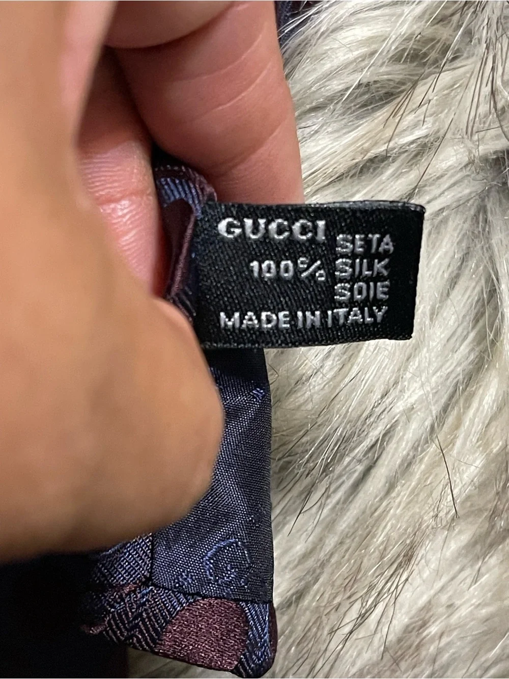 GUCCI Silk Brown Polka Dot Tie Luxury Designer Men's Neckwear Made In Italy